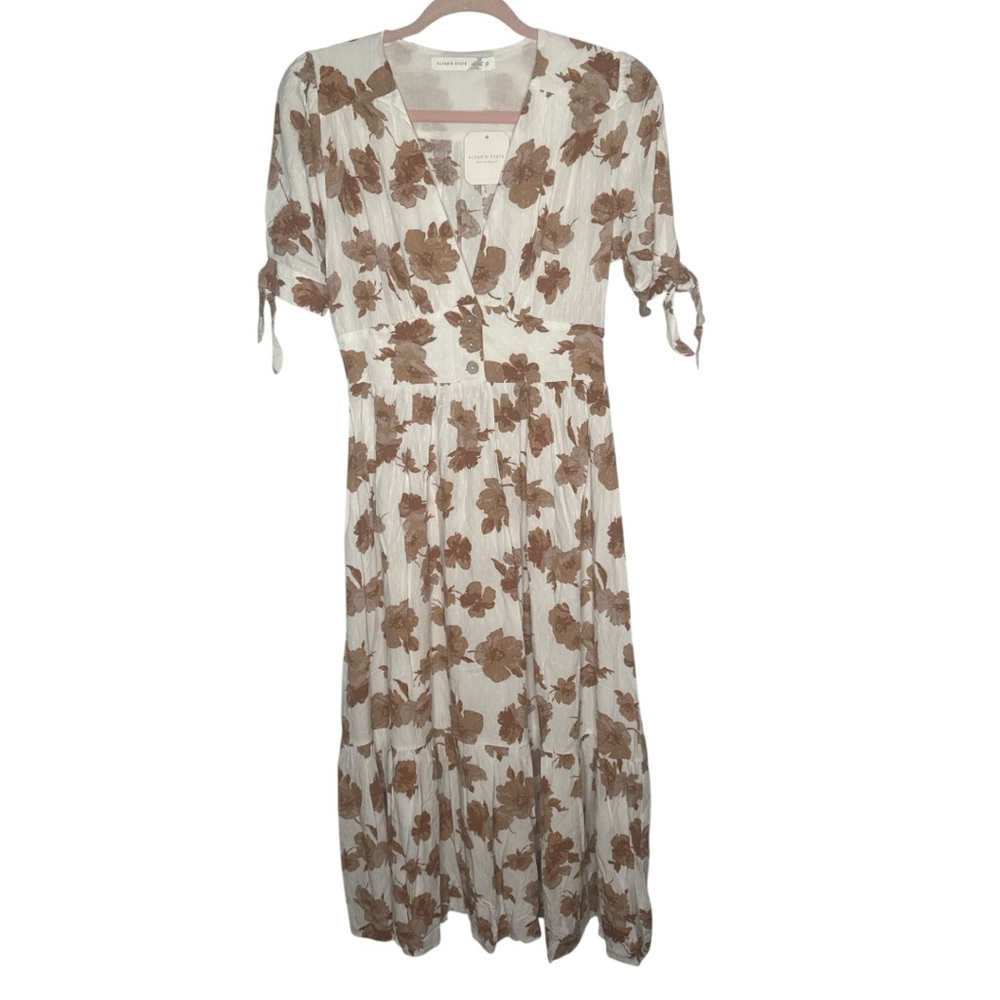 Altar'd State Stacie Floral Midi Dress - NWT - Picture 3 of 10